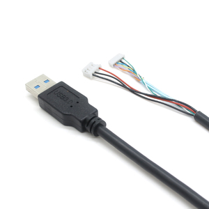 Yeni ürün USB 3.0 A erkek çift 3 Pin terminali açık tel veri kablosu elektronik aksesuarlar - Product Image 3