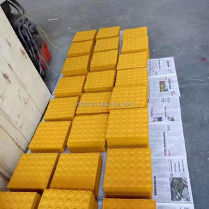 PVC bảng mù cảnh báo Pad nhựa mù sàn gạch vỉa hè hướng dẫn gạch podotactil PVC xúc giác lát gạch mù đường - Product Image 3