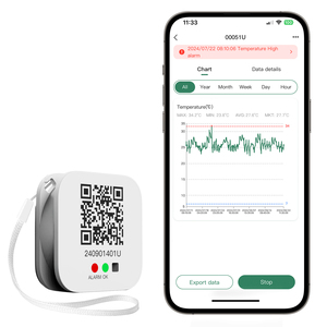 Bluetag th100 phổ biến thời gian thực Mini Bluetooth dữ liệu logger nhiệt độ và độ ẩm dữ liệu logger - Product Image 6