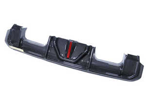 NEW COMING! <strong>G80</strong> M3 <strong>LED</strong> Diffuser Carbon Fiber Rear Bumper Diffuser Lip Spoiler for BMW <strong>G80</strong> M3 G82 M4 2021-2022 - Product Image 2