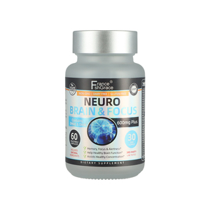 Cerebro para memoria y enfoque Cápsula energética Enfoque y concentración y precisión de aprendizaje Función cognitiva 60 unidades