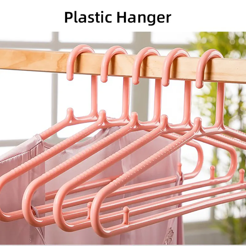 LEEKING Amazon Hot selling high quality non slip wind proof plastic hanger