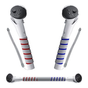 For Meta for Oculus for <strong>Quests</strong> 2 3 High Quality Controller Accessories VR Game Rhythm Lightsaber Golf Handle Stand - Product Image 5