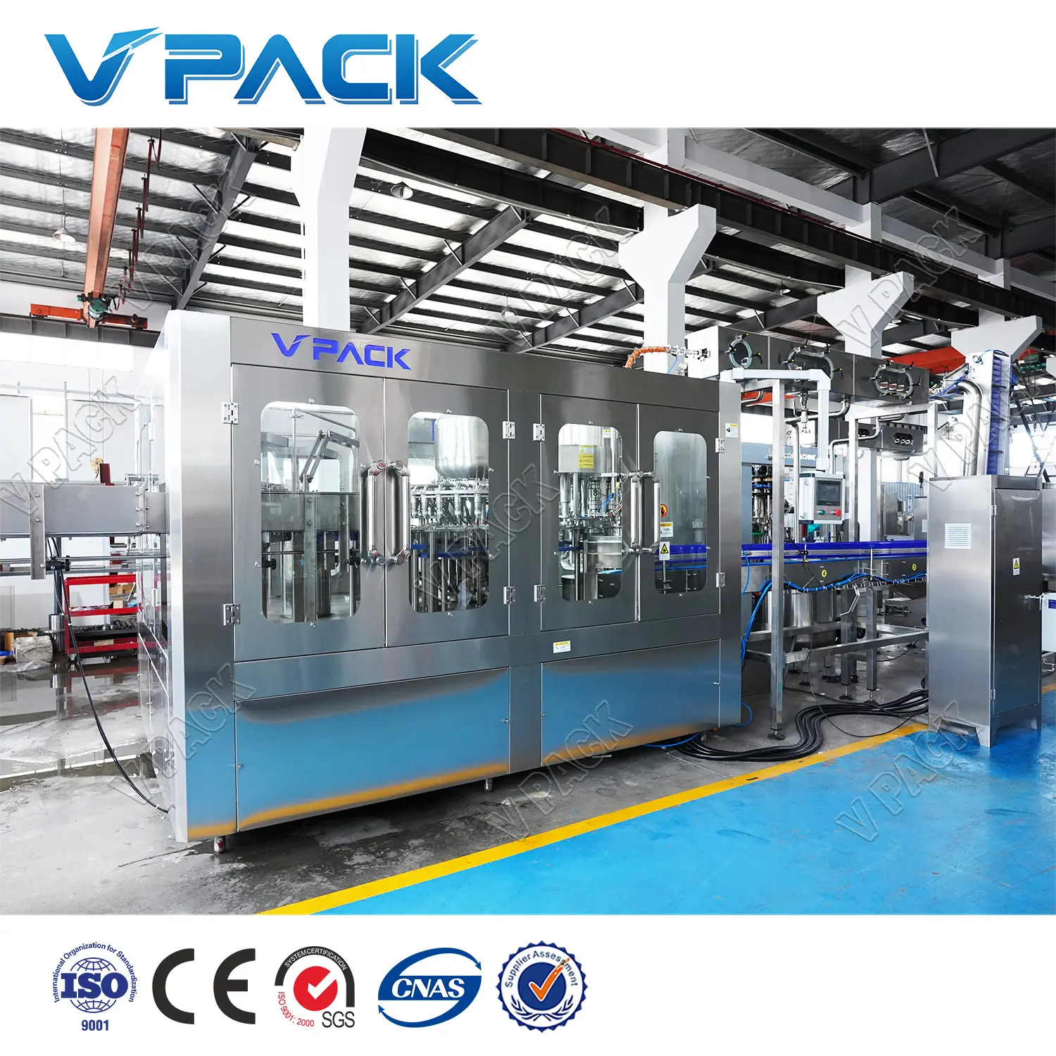 Automatic full set water filling production line 500ml bottle filling machine/6000BPH Liquid Mineral Water High speed fill
