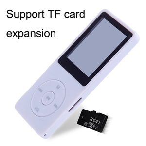 Mini reproductor de vídeo MP4 ultradelgado, con pantalla USB 2,0, Radio FM, reproductores de MP4, tarjeta de alta calidad - Product Image 4
