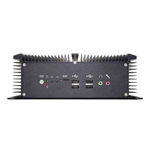 Industrieller Mini-PC Lüfter loser Intel I7 7500u 8565U Linux 12V Embedded-Computer der 8. Generation Dual LAN 3G/4G-Modul RTC-Computer
