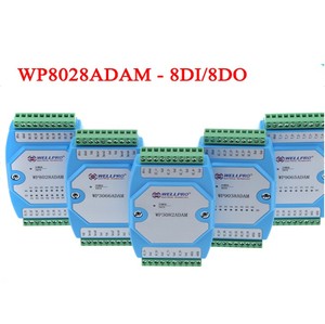 WP8028ADAMデジタル入出力モジュール分離8DI/8DO MODBUS通信WP8028ADAM - Product Image 3