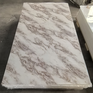 Sang trọng PVC tấm đá cẩm thạch UV tấm đá cẩm thạch UV tường bảng điều khiển TV Hội Đồng Quản Trị cho bức tường nội thất trang trí - Product Image 3