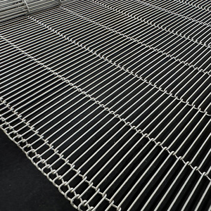 Chất lượng cao cấp thực phẩm lò lò Lò nướng bánh pizza thép không gỉ dây kim loại lưới băng tải - Product Image 1