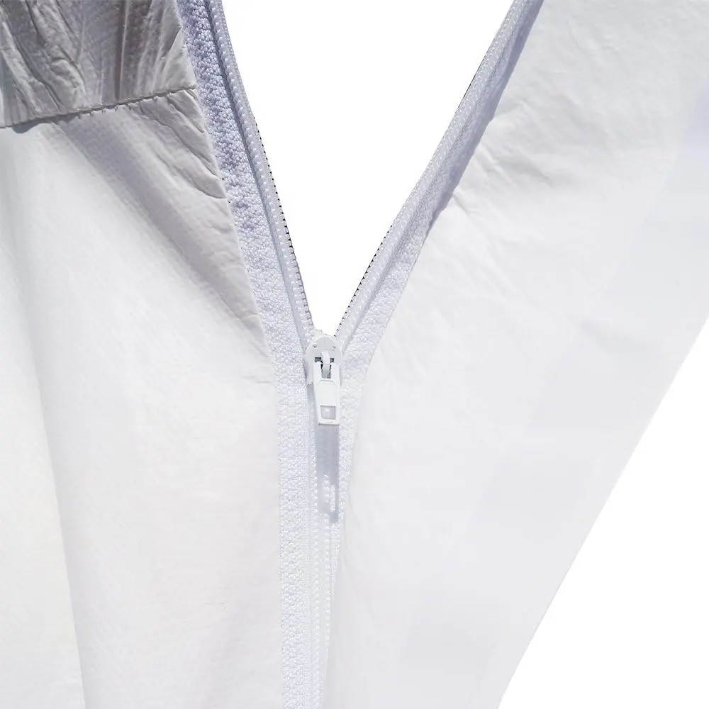 Overall Anzug mit Kapuze elastisch an den Manschetten Knöchel und Taille Reiß verschluss vorne Öffnung