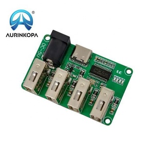 Factory Supply USB2.0HUB 1 to 4 Hub <strong>Module</strong> Side a Port Output with Built-in LED Indicator TYPE-C <strong>Input</strong>