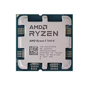 Cpus 7600X R5ใหม่สำหรับ AMD Ryzen 5 7600X 4.7 GHz 6-core 12-Thread 105W CPU 5NM L3 = 32M ซ็อกเก็ต AM5โปรเซสเซอร์คอมพิวเตอร์สำหรับนักเล่นเกมพีซี - Product Image 1