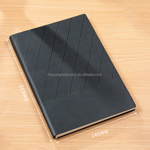 纸质160页定制期刊定制徽标封面彩色PU皮革办公笔记本A5 - Product Image 2
