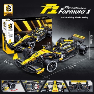 Creative 1:8 <strong>F1</strong> Racing Sports Car Model Plastic RC Model Assembled Puzzle Building Blocks Boy Gift for Generational Sports <strong>Toy</strong> - Product Image 4