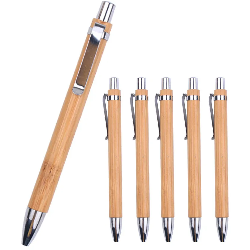 Cheap engraved Recycled promotional pen eco-friendly natural bamboo pen Eco-Friendly Personalized Bamboo Ballpoint Pens