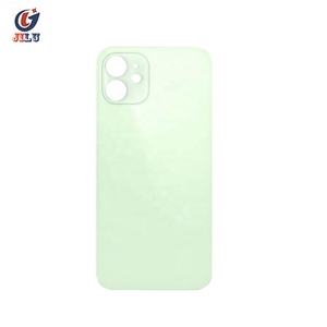 LOGO renkli cam cep telefonu kılıfı arka kapak Iphone 12 11X8 7 6 için arka gövde kapağı - Product Image 5