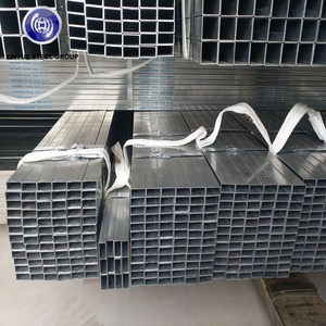 Perfil de marfita mteel galvanizado, tubo de ferro quadrado oco de seção a500/en10219 s235