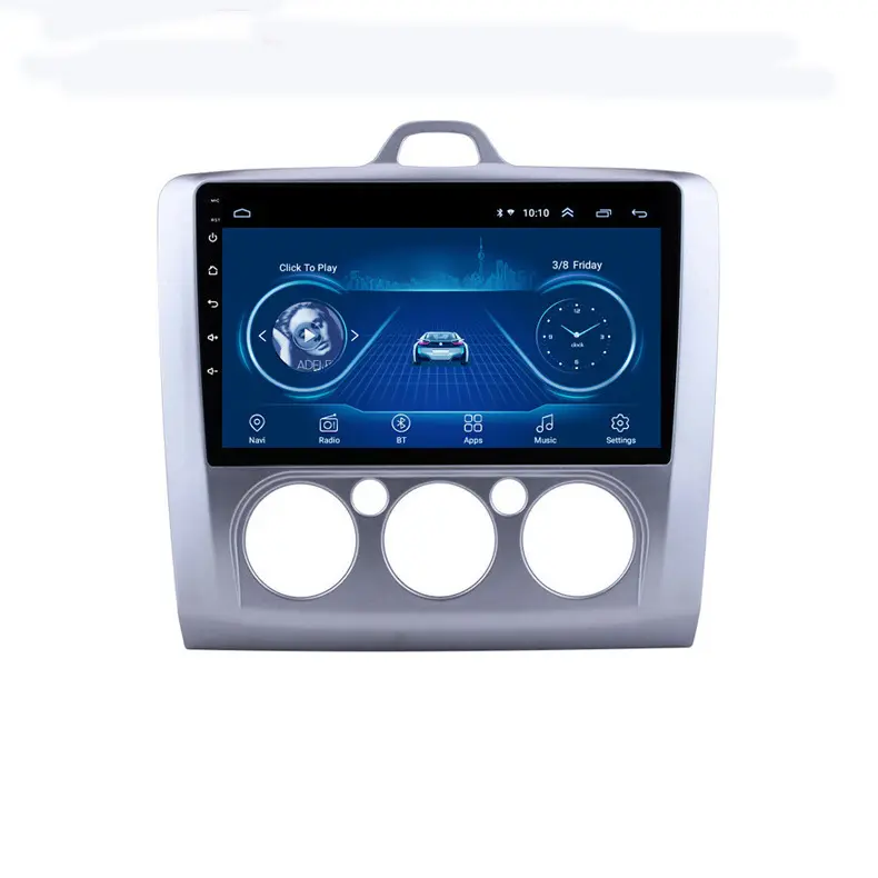 For Ford Focus 2006-2011Car Multimedia Player Android 10 Car Radio with GPS WiFi Audio video