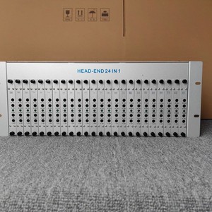 CATV de 24 canales para HDMI a RF, sistema de TV por cable, modulador de frecuencia adyacente digital a analógico frontal para sala de ordenadores de Hotel