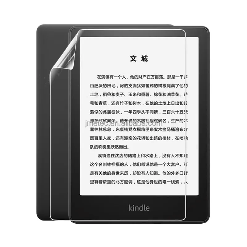 Hot Anti risco HD macio 6 6.8 polegada alta transparente filme macio nano pet protetor de tela para Kindle paperwhite 5