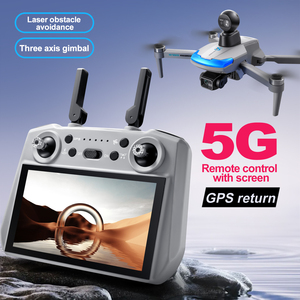 S185Max 7.2 inç LCD dokunmatik ekran denetleyicisi Drone 4K kamera 2025 uzun menzilli 3 eksen Gimbal 2025 uzun menzilli Drone kamera Gimbals - Product Image 3