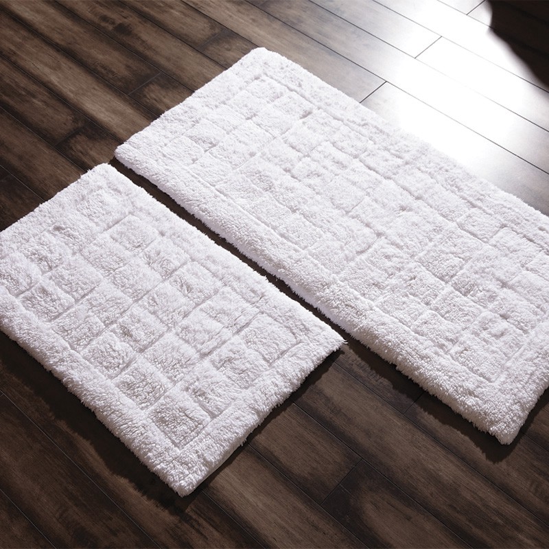 Stock hotel white towels ready to ship Famous Manufacturer Wholesale bath mat hotel floor towel