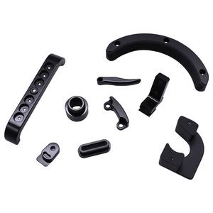 Tùy Chỉnh 5 Trục Gia Công CNC Đen Anodized Cong Nhôm Khung Hồ Quang Với Gắn Lỗ Cho Thiết Bị Công Nghiệp Cấu Trúc - Product Image 1