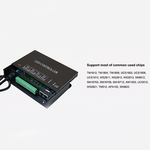 Console RGB RGBW pixel H807SA progetto di illuminazione Display scheda SD programmabile 8 universe Dmx Artnet Protocol Controller Led - Product Image 6