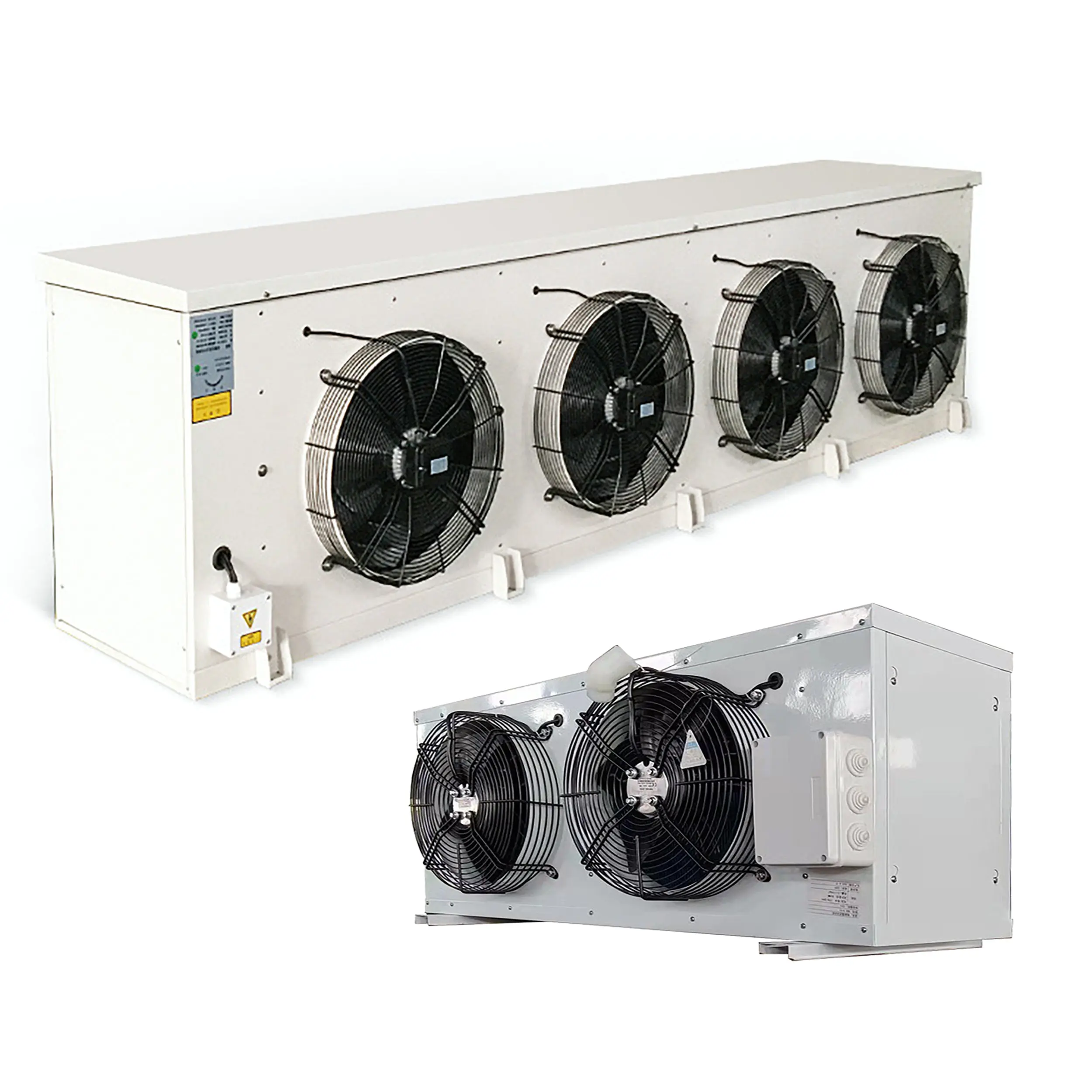 Acondicionadores de aire industriales personalizados, diseño de ventilador, Enfriador de aire para unidad de refrigeración de cámara fría