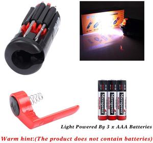 Multi-function Screwdriver <strong>8</strong> <strong>in</strong> <strong>1</strong> Turn Screw Kit Tool Set With 6 LEDs Flashlight - Product Image 2