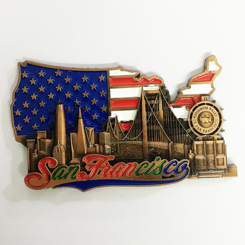 Bronze Fridge magnet