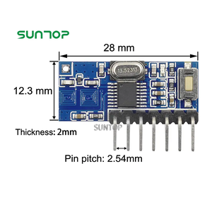 4CH Channels Wireless Relay <strong>Remote</strong> <strong>Control</strong> Switch 433mhz Universal Rf Receiver and Transmitter