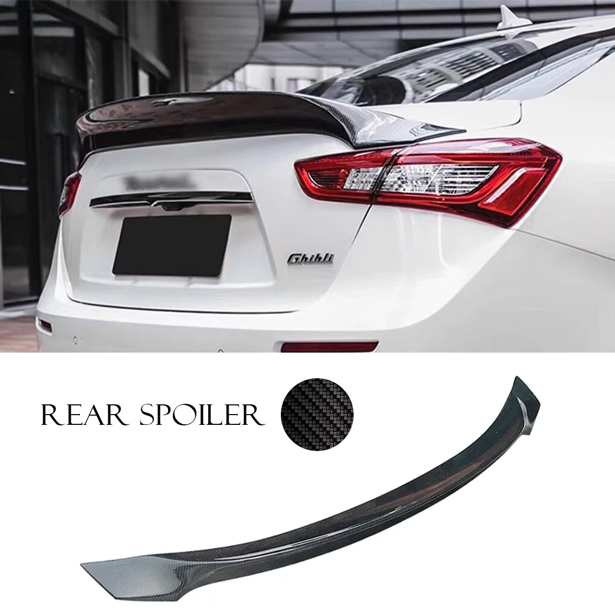 Rear Spoiler 14-20