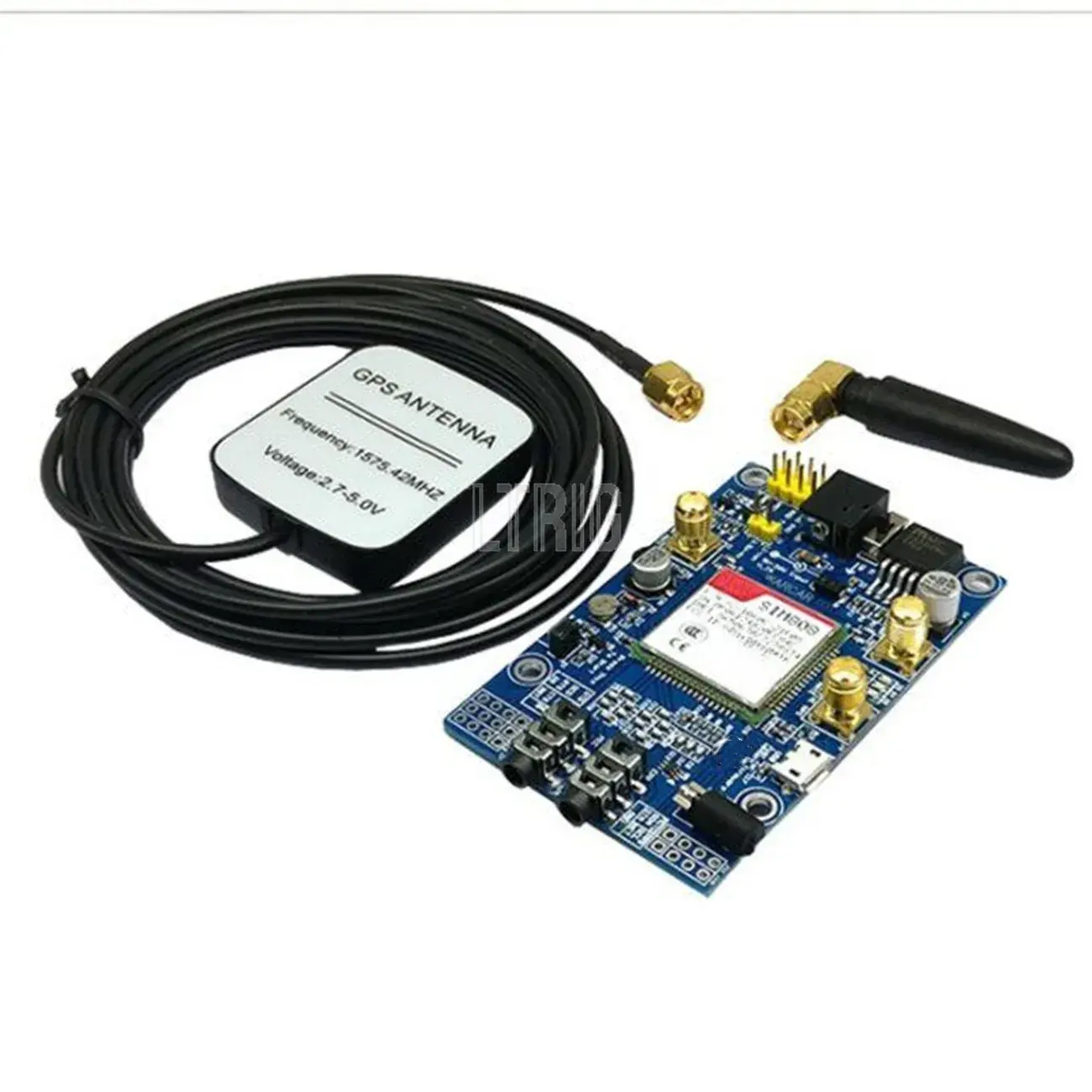 LTRIG ที่กําหนดเอง 1 ชิ้น SIM808 GSM โมดูล GPRS GPS บอร์ดพัฒนา IPX SMA พร้อม Raspberry Pi Gps เสาอากาศสนับสนุน 2G 3G 4G ซิมการ์ด