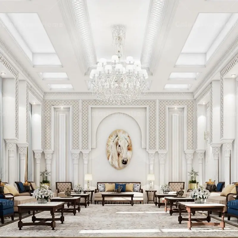 Классическая Ближневосточная мебель королевские наборы диванов Majlis роскошный деревянный диван для мебели Dubai Arab Majlis