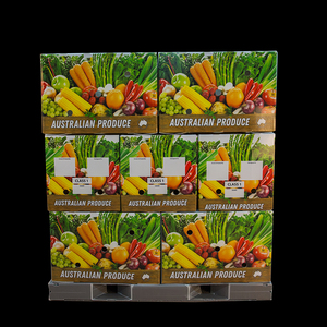 Sebze kutuları 62L özelleştirilmiş meyve/sebze ambalaj oluklu plastik kutu oluklu saklama PP ambalaj kutuları - Product Image 4