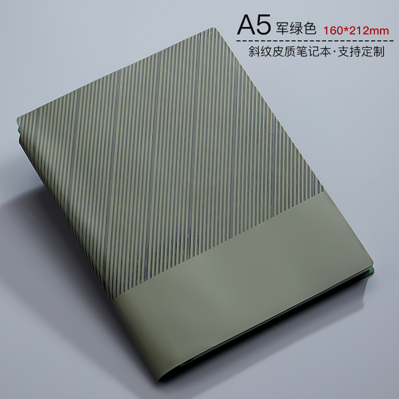 A5-linen green