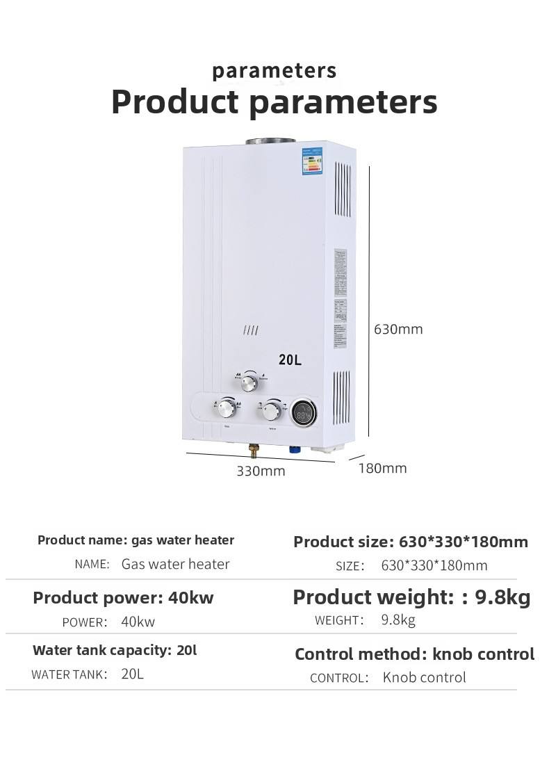 Modelo portátil de 6 litros, consulte antes de ordenar