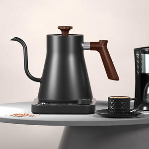 900ml Stainless Steel Kettle Black <strong>Digital</strong> Smart Pour Over Coffee Tea <strong>Temperature</strong> Control Gooseneck Electric Kettle - Product Image 5
