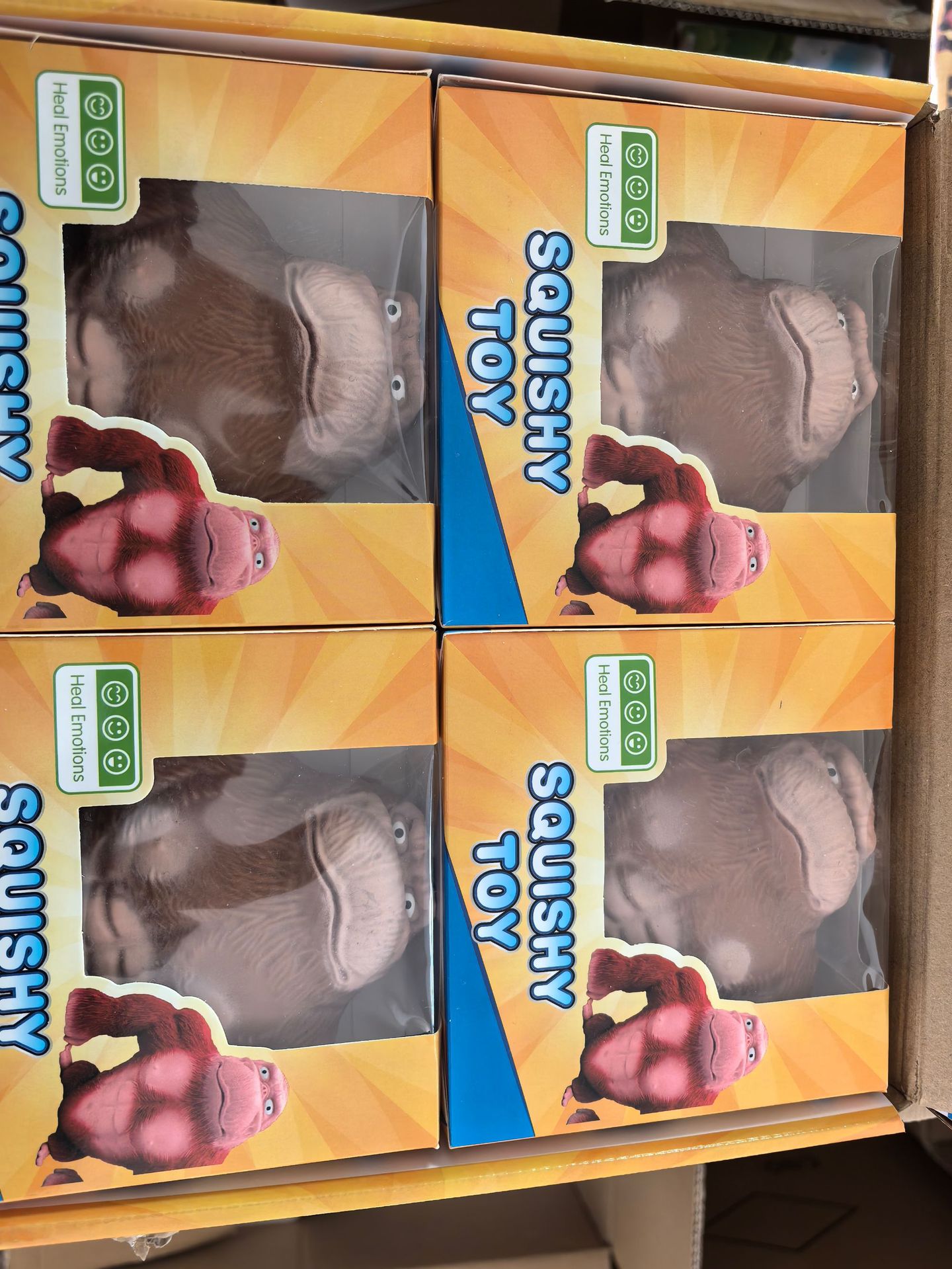 Emballage gorilla-box marron de 720 g