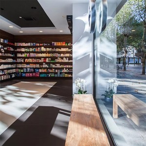 Wooden <strong>Pharmacy</strong> Interior Design for Retail Store Floor Style Display Application for Drugstore and Shelf Use - Product Image 1