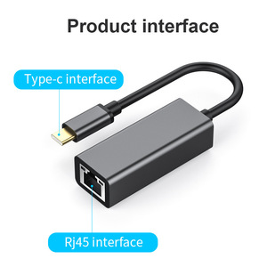 Adaptador Ethernet USB tipo C a 10/100/1000M, adaptador Lan RJ45 para MacBook Pro, Huawei P30, convertidor de tarjeta de red - Product Image 6