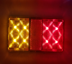 Fabrika E-MARK 12v LED dikdörtgen römork kamyon kuyruğu işık dur fren işık RV dönüş sinyali reflektör aksesuarları için - Product Image 2