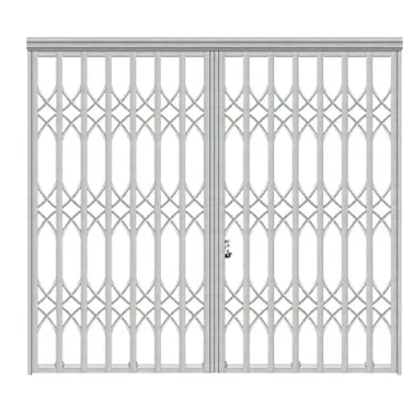 Barras de aluminio modernas para ventanas, Metal antirrobo, diseño de hierro forjado, ventanas de seguridad, parrilla con cerradura