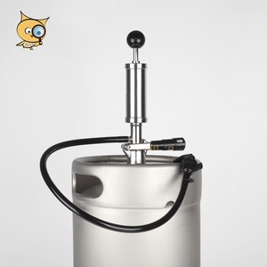 ALL in Wholesale 304 Stainless Steel <strong>US</strong> 20L <strong>US</strong> Sixth Barrel <strong>US</strong> 1/6bbl 5.16 Gallon China Draft Beer Keg with Drop in Sankey Spear - Product Image 4