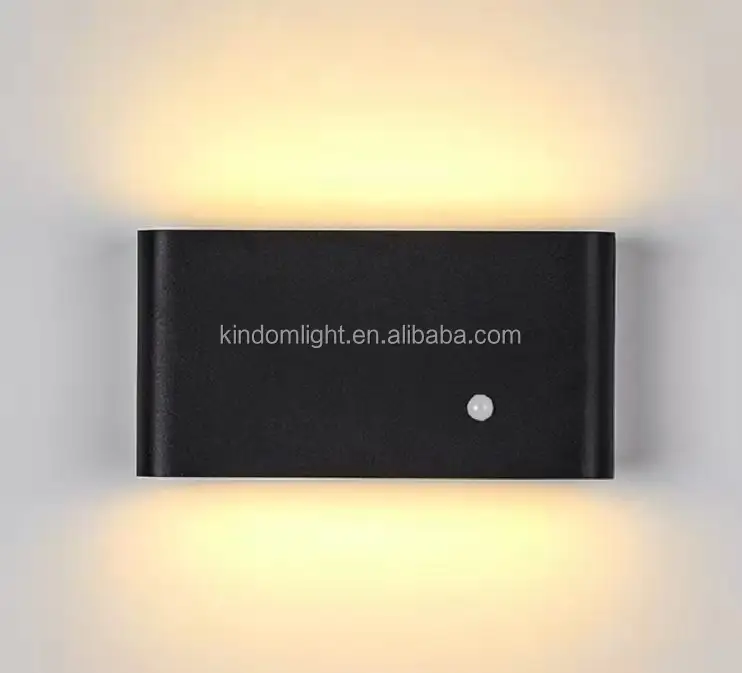 Hotel/Home Wiederauf ladbare batterie betriebene Wand leuchte Lichtsensor Nachtlicht