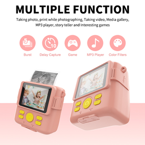 Latest Version Instant Print <strong>Camera</strong> Mini HD Screen Video <strong>Camera</strong> Toys Children Christmas Gifts Digital Kids <strong>Camera</strong>