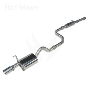 Acura INTEGRA 94-01 RS LS(2DOOR) キャットバックターボ排気システム用の4インチチップパフォーマンスキャットバックダウンパイプ - Product Image 6