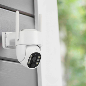 WiFi PTZ Câmera IP Solar Sem Fio Ao Ar Livre 4MP HD 1080P Night Vision Motion Detection CCTV Câmera Solar