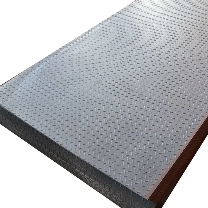 Hot Rolled Standard Steel Checkered Plate Q235B Checked Steel Plate Sheet Diamond Plate